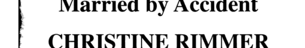 Cover of Married by Accident