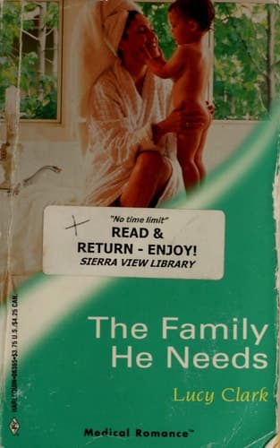 Cover of The Family He Needs