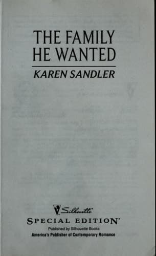 Cover of The family he wanted