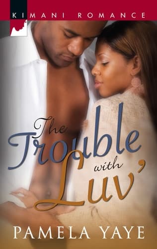Cover of The Trouble With Luv' (Kimani Romance)