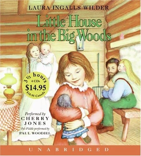 Cover of Little House In The Big Woods Unabr CD Low Price (Little House the Laura Years)