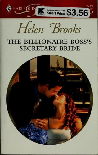 Cover of The billionaire boss's secretary bride