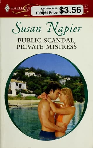 Cover of Public scandal, private mistress
