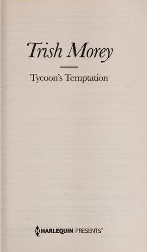 Cover of Tycoon's temptation