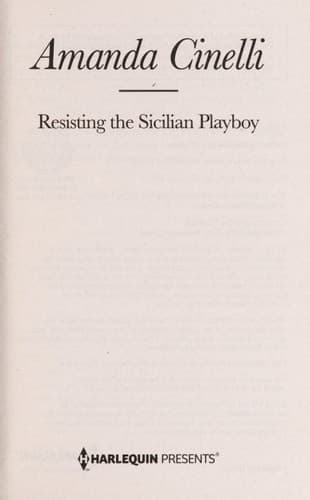 Cover of Resisting the Sicilian playboy