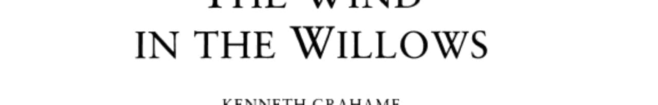 Cover of Wind in the Willows