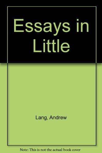 Cover of Essays in Little