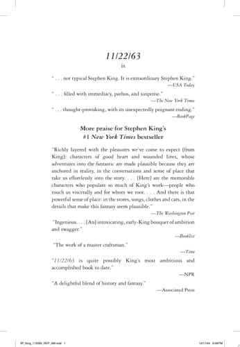 Cover of 11/22/63: a novel