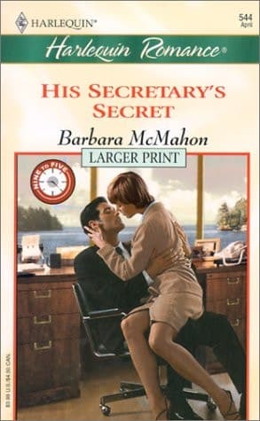 Cover of His Secretary's Secret (9 to 5)