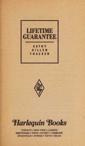 Cover of Lifetime Guarantee
