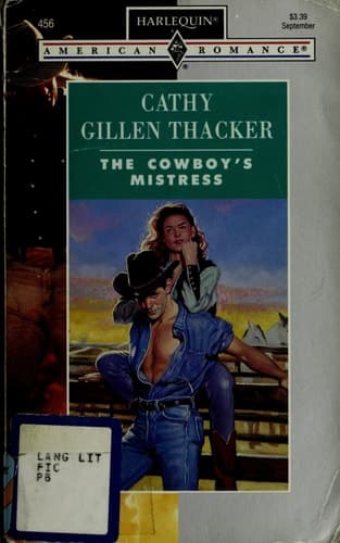 Cover of The Cowboy's Mistress