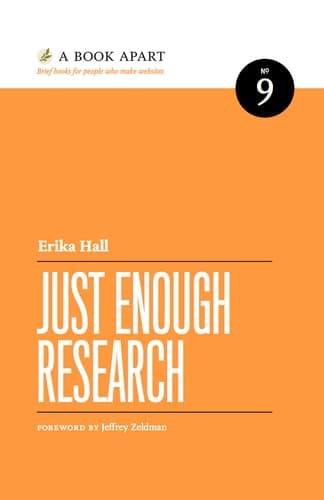 Cover of Just Enough Research