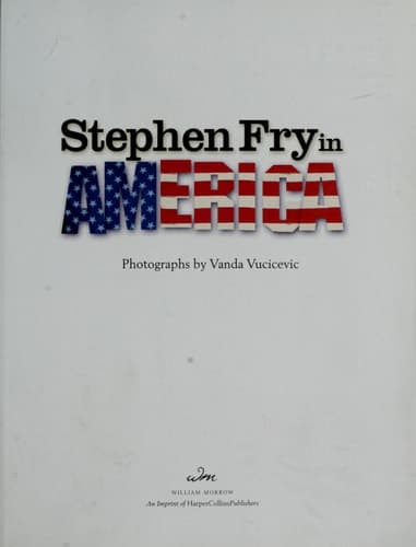 Cover of Stephen Fry in America