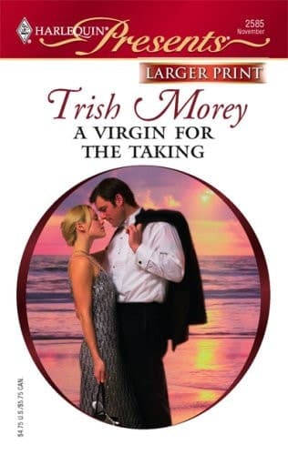 Cover of A Virgin For The Taking (Larger Print Presents)