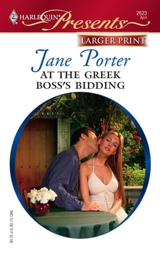Cover of At The Greek Boss's Bidding