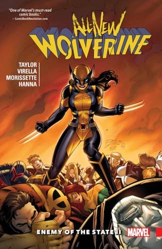 Cover of All-New Wolverine Vol. 3 Enemy of the State II