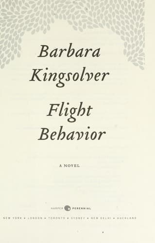 Cover of Flight behavior