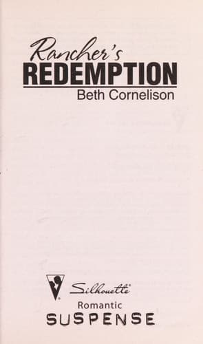 Cover of Rancher's redemption
