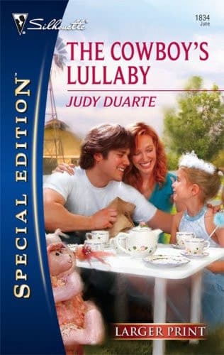 Cover of The Cowboy's Lullaby (Larger Print Special Edition)