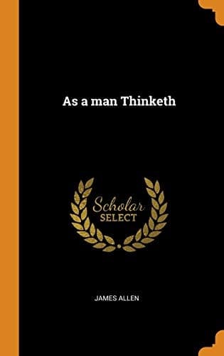 Cover of As a Man Thinketh