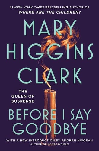 Cover of Before I say good-bye