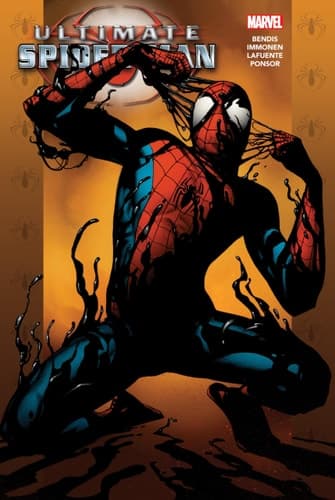 Cover of Ultimate Spider-Man Omnibus Vol. 4 Stuart Immonen Symbiote Cover