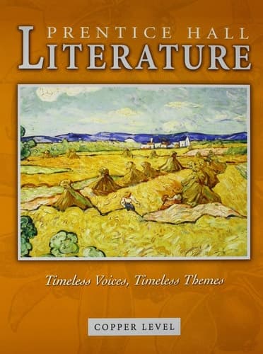 Cover of Prentice Hall literature