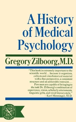 Cover of A History of Medical Psychology