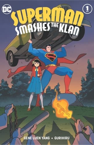 Cover of Superman Smashes the Klan Hardcover Edition