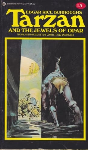 Cover of Tarzan and the Jewels of Opar