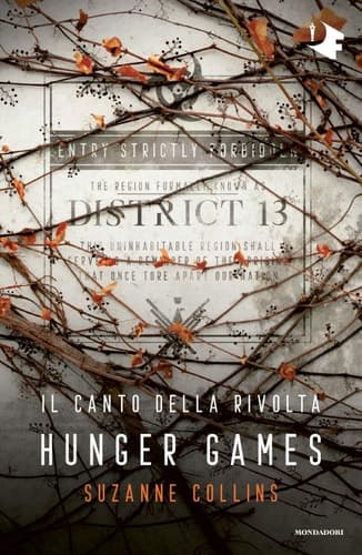 Cover of Il canto della rivolta. Hunger games