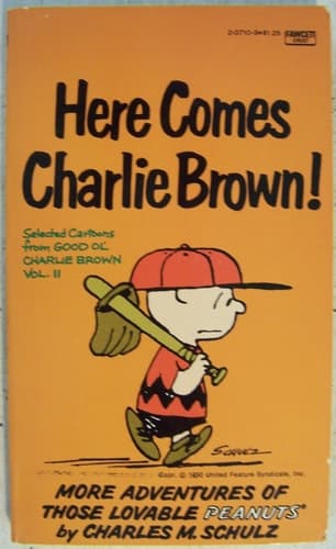 Cover of Here Comes Charlie Brown