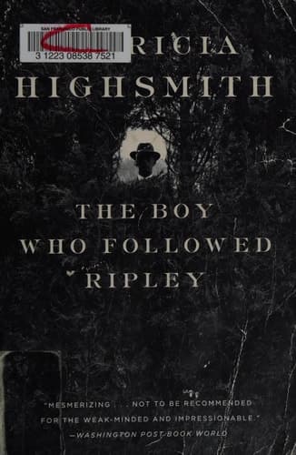 Cover of The boy who followed Ripley