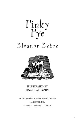 Cover of Pinky Pye