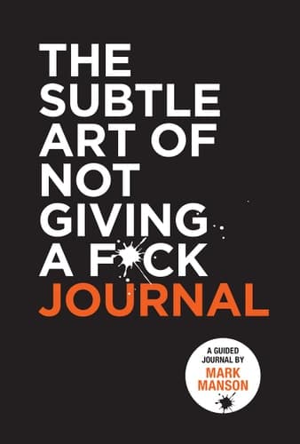 Cover of Subtle Art of Not Giving a F*ck Journal