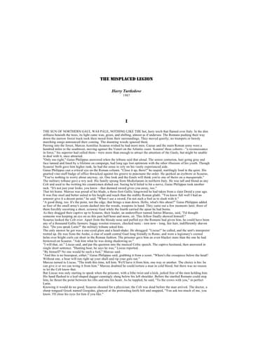 Cover of The Misplaced Legion