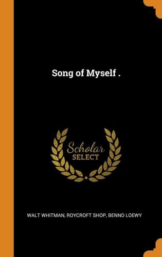 Cover of Song of Myself