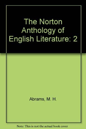Cover of Norton Anthology of English Literature