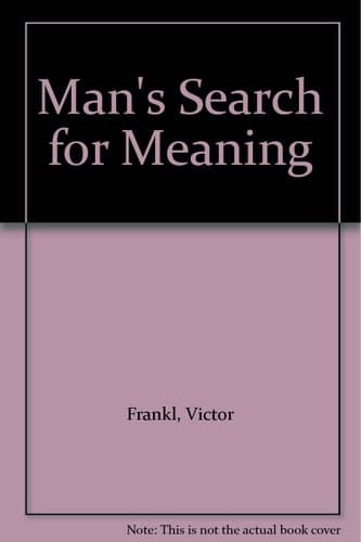 Cover of Man's Search for Meaning