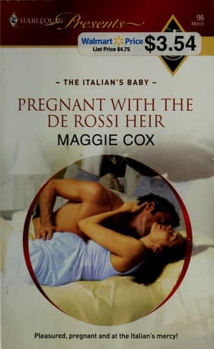 Cover of Pregnant with the De Rossi heir