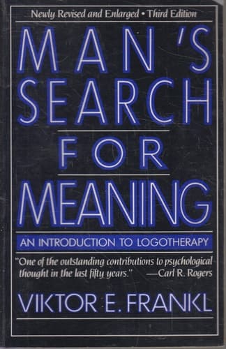 Cover of Man's Search for Meaning