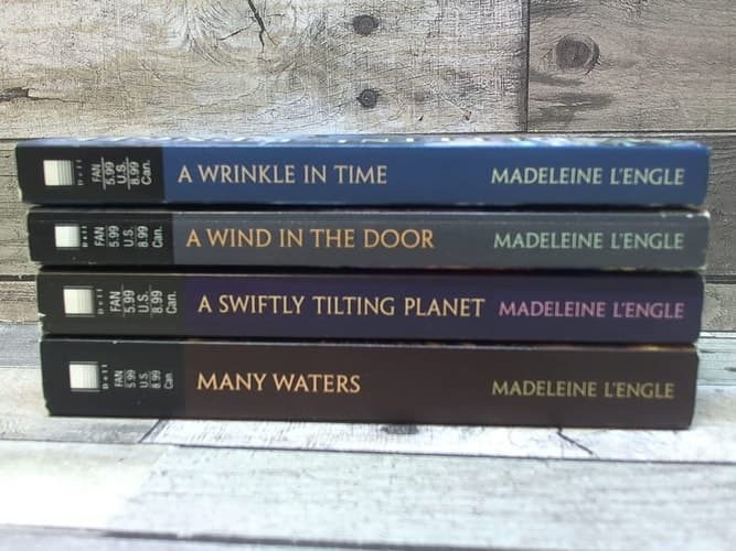 Cover of Madeleine L'Engle's Time Quartet-Boxed Set 4 Vols.