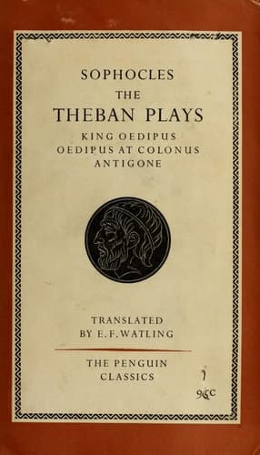 Cover of The Three Theban Plays Antigone; Oedipus the King; Oedipus at Colonus
