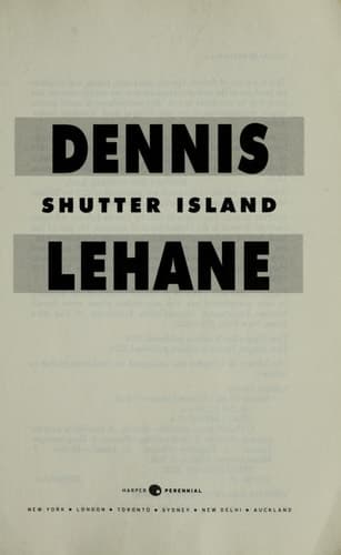 Cover of Shutter Island