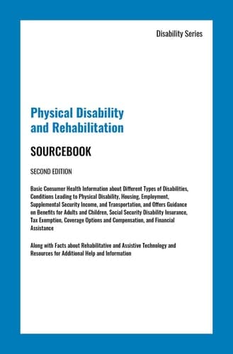 Cover of Physical Disability and Rehabilitation Sourcebook, Second Edition