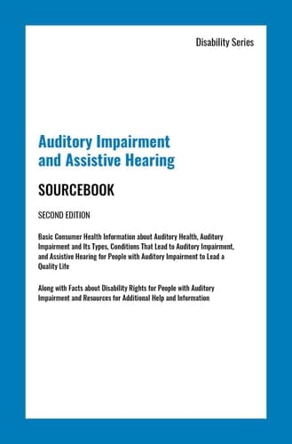Cover of Auditory Impairment and Assistive Hearing Sourcebook, Second Edition