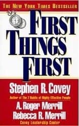 Cover of First Things First