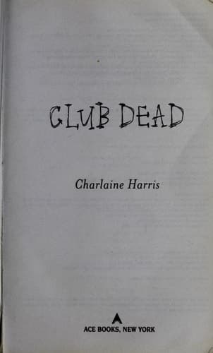 Cover of Club dead