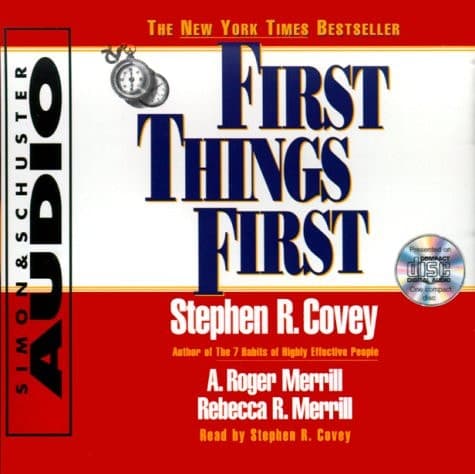 Cover of First Things First
