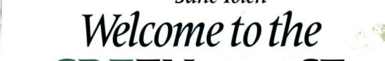 Cover of Welcome to the green house